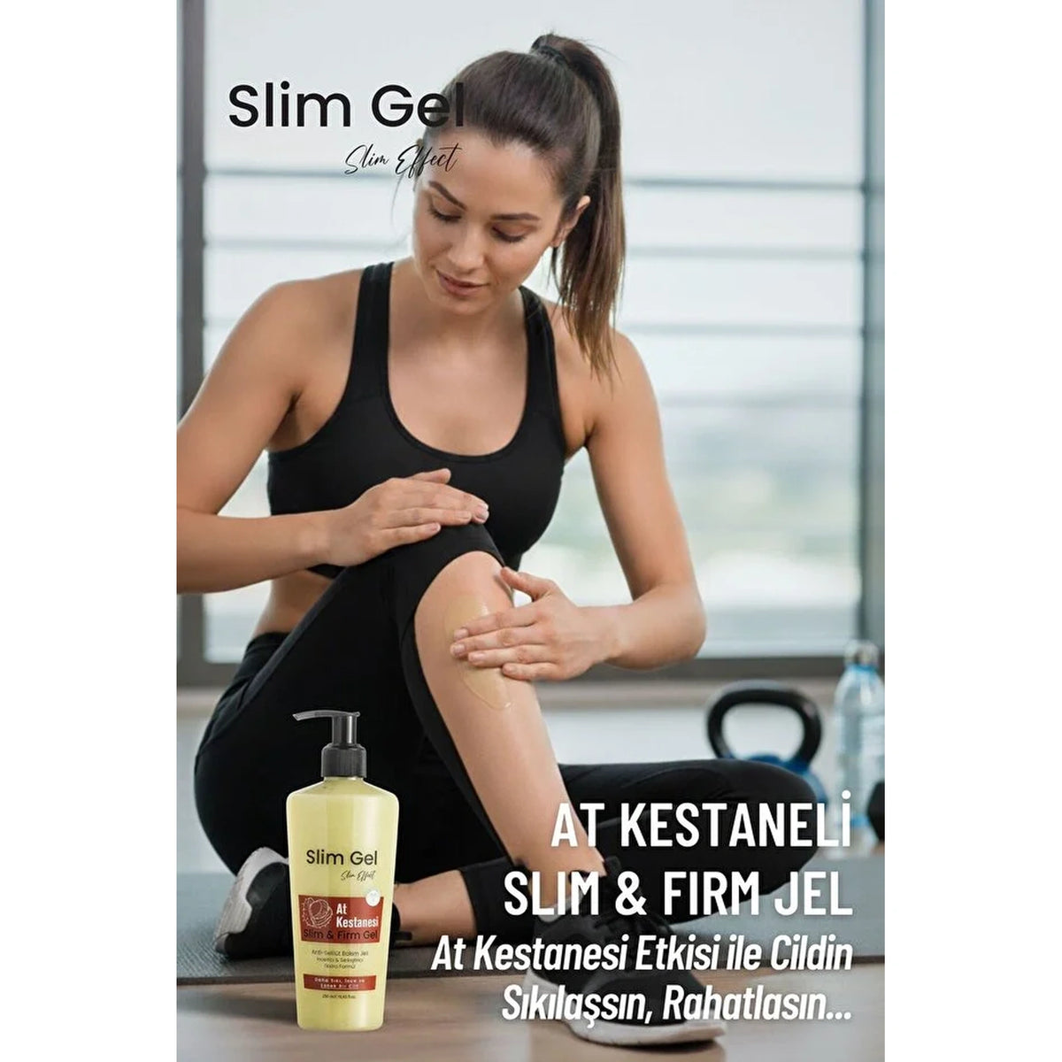 SLİM GEL AT KESTANELİ Sıkılaştırıcı–Selülit Karşıtı