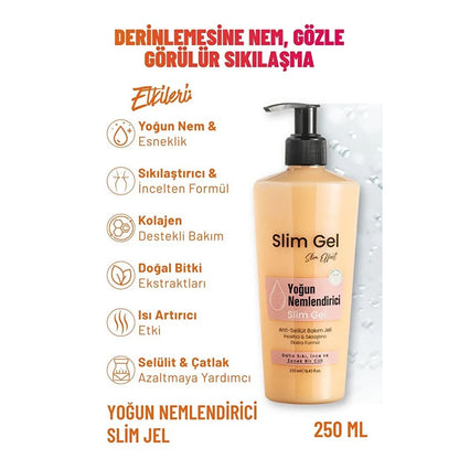 SLİM GEL - Selülit & Çatlak Karşıtı Sıkılaştırıcı Jel