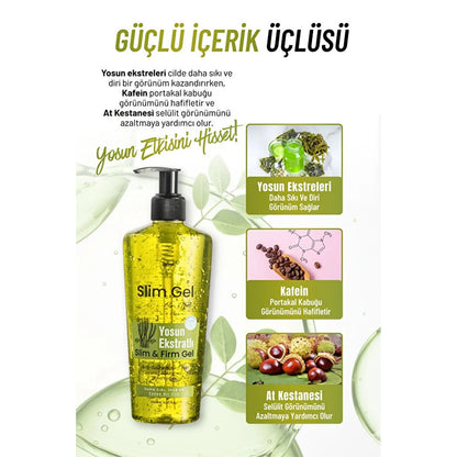 SLİM GEL - Yosun Özlü Selülit & Sıkılaştırıcı Slim Jel