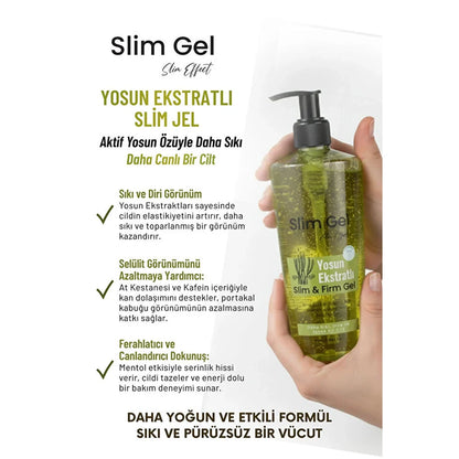 SLİM GEL - Yosun Özlü Selülit & Sıkılaştırıcı Slim Jel