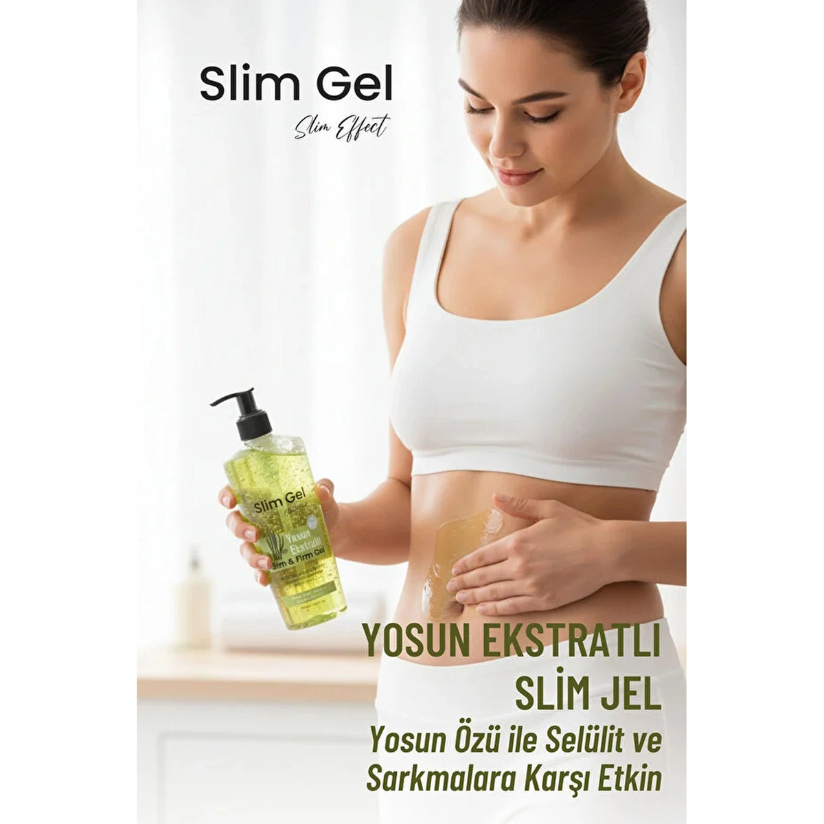 SLİM GEL - Yosun Özlü Selülit & Sıkılaştırıcı Slim Jel