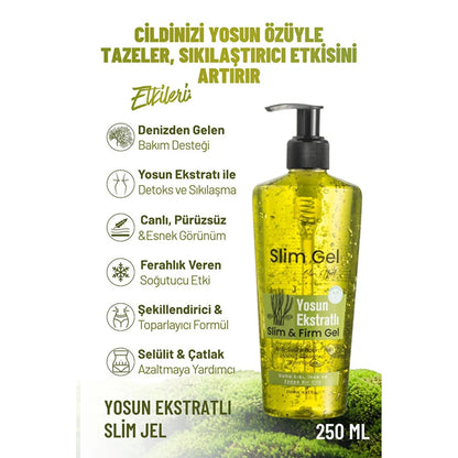 SLİM GEL - Yosun Özlü Selülit & Sıkılaştırıcı Slim Jel